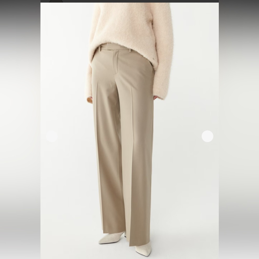 TWIST & TANGO Hilde Soft Beige Relaxed Trousers Pants Women’s Size 30” BRAND NEW